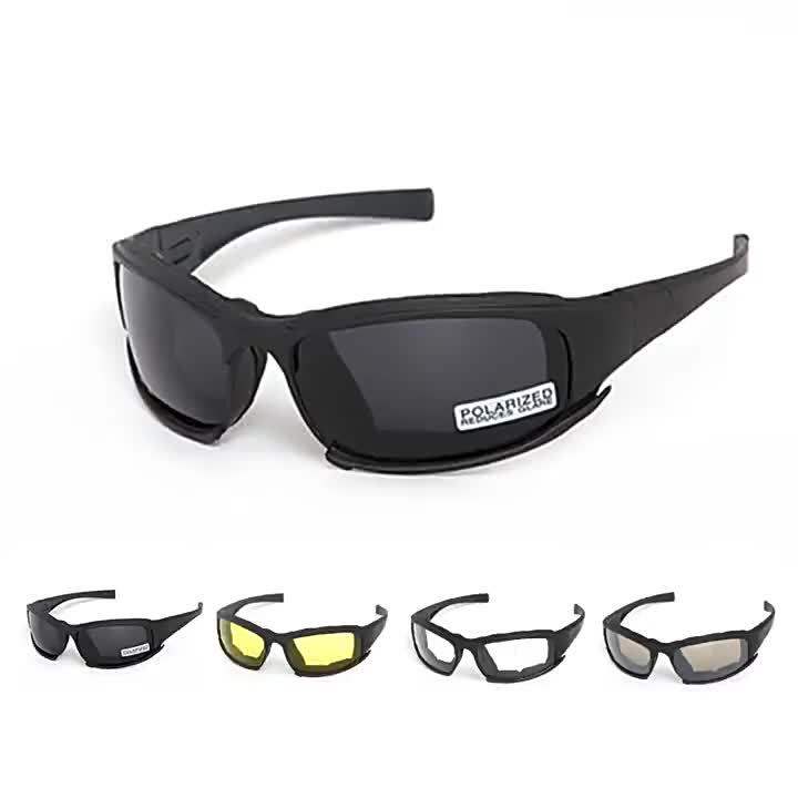 X7 Tactical Glasses Polarized Version Riding Protection Military Fans Glasses Windproof Anti
