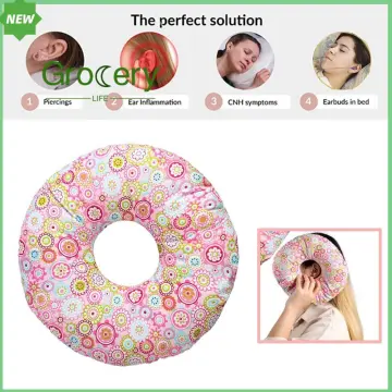Soft Pillows Travel Pillow Piercings Donut Hole Pillow Ear Donut Pillow  Sitting Donut Pillow Ear Guard Pillow Pillow Ear Hole