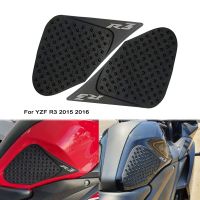 YZF R3 Sticker Anti slip Fuel Tank Pad Side Gas Knee Grip For Yamaha YZF-R3 R3 R 3 2015 2016 Motorcycle Accessories