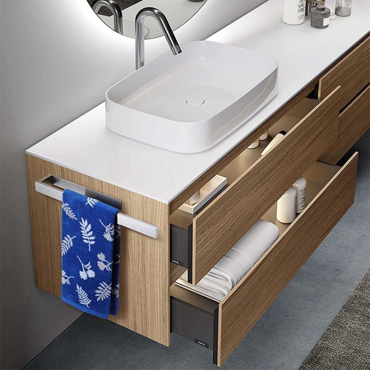 stainless-steel-towel-rack-self-adhesive-no-punch-towel-rack-39cm-black-bathroom-toilet-towel-rack