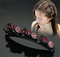 Double Stone Bangs Clips Hair Accessories Hair Clips Hair Accessories Sparkling