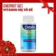 Canxi Vitamin D3 Ostelin 130 viên, 300 viên Úc