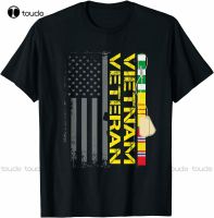 New Vietnam Veteran Us Flag T Shirt Gift Vietnam War Vet Tee T-Shirt Shirts For Short Sleeve Cotton Tee Xs-5Xl Unisex