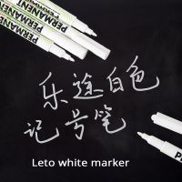 3 PCS White Marker Pens Set Manga Lettering markers Oily based permanent ink Drawing brush pen Art School supplies StationeryHighlighters  Markers