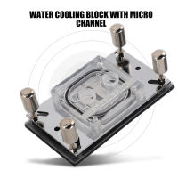 คอมพิวเตอร์ Water Cooling Block AM2 / AM2+ / AM3 / AM3+ / AM4 / FM2+ CPU Water Cooling Block Waterblock ฐานทองแดงพร้อม Micro Channel Water Cooling Systems