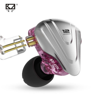KZ ZSX T Erminator 5BA 1DD ไฮบริดในหูหูฟังไฮไฟโลหะชุดหูฟังเพลงกีฬา ZS10 PRO AS12 AS16 ZSN PRO A10 V90 AS10 P1
