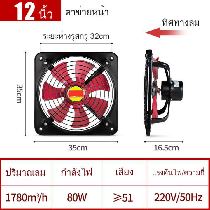 galaxy-home-โลหะพัดลมดูดอากาศ-10-12-14-16-นิ้ว-พัดลมดูดควันไฟ-พัดลมดูดกลิ่น-เคเบิล-2m-พัดลมระบายอากาศ-พร้อมสวิตซ์-ckitchen-พัดลมระบายอากาศ-ใหม่พัดลมดูดอากาศขนาดใหญ่พัดลมดูดอากาศขนาด-7ใบพัด-วัสดุโลหะ