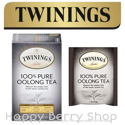 ⭐ Twinings ⭐ Pure Oolong 🍵 ชาทไวนิงส์ ชาอู่หลงบริสุทธิ์ แบบกล่อง 20 ซอง ชาอังกฤษนำเข้าจากต่างประเทศ