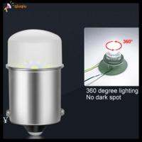 QIUQIU 2PCS P21/5W ออโต้ LED สากล แหล่งกำเนิดแสง หลอดไฟ หลอดไฟเลี้ยว ไฟรถยนต์