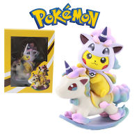 12cm Anime Pokemon GK Pikachu ta Galar ta PVC Action Figure Collection Model Dolls Toy Decoration Best Gift for Children