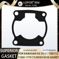 Lopor Motorcycle Engine Crankcase Cylinder Base Gasket For Kawasaki KX80 98-00 KX85 01-22 KX100 98-22 KX112 2022 11060-1779