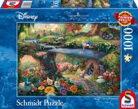 จิ๊กซอว์ Schmidt - Alice in Wonderland  1000 piece  (ของแท้  มีสินค้าพร้อมส่ง)