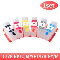 53 6สี T478 T378ยุโรป XP15000เติมตลับหมึกด้วยชิปสำหรับ EPSON อาร์ค HD เครื่องพิมพ์ XP-15000ตลับหมึก