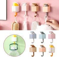 【YF】 Multi-purpose Wall Organizer Hook Behind-door Key Cloth Hanger Bathroom Robe Towel Holder Rack Kitchen Household Shelf