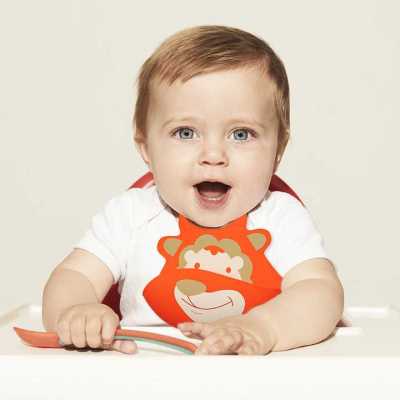 ผ้ากันเปื้อนซิลิโคนสำหรับเด็ก Silicone baby BIB พร้อมส่ง