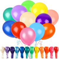 100/50Pcs Multicolor Round Pearl Balloons Mini Bright Rainbow Latex Balloon for Balloon Baby Birthday Wedding Graduation Decro