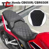 Bantal Kursi เดี่ยวผู้ขับขี่รถจักรยานยนต์ด้านหน้าสำหรับฮอนด้า CB650R CBR650R 2019 2020 2021 CB 650 R CBR 650R