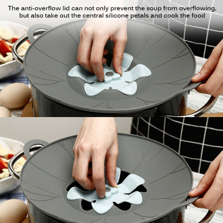 good-quality-weizheng1-ฝาซิลิโคนกันหกสำหรับหม้อกระทะเครื่องมืออุปกรณ์ทำครัวอุปกรณ์เครื่องครัวดอกไม้เครื่องใช้ในครัวบ้าน