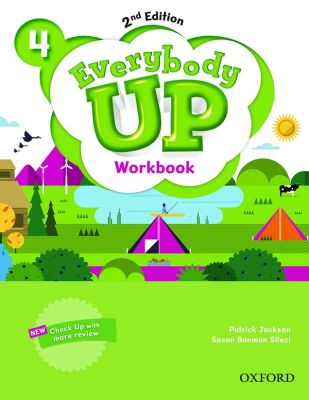 Bundanjai (หนังสือคู่มือเรียนสอบ) Everybody Up 2nd ED 4 Workbook (P)