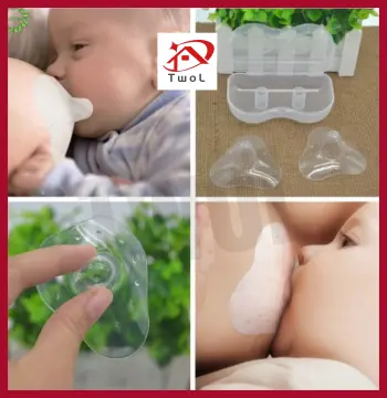 2pcs Silicone Nipple Protectors Feeding Mothers Nipple Protection Cover  Breastfeeding Mother Milk Breast Feeding Mother Milk