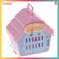 ที่แสดงฉากในบ้านตุ๊กตา Galaa 2บ้านสัตว์เลี้ยงอุปกรณ์ของเล่นกรงบ้านสุนัขสุนัข