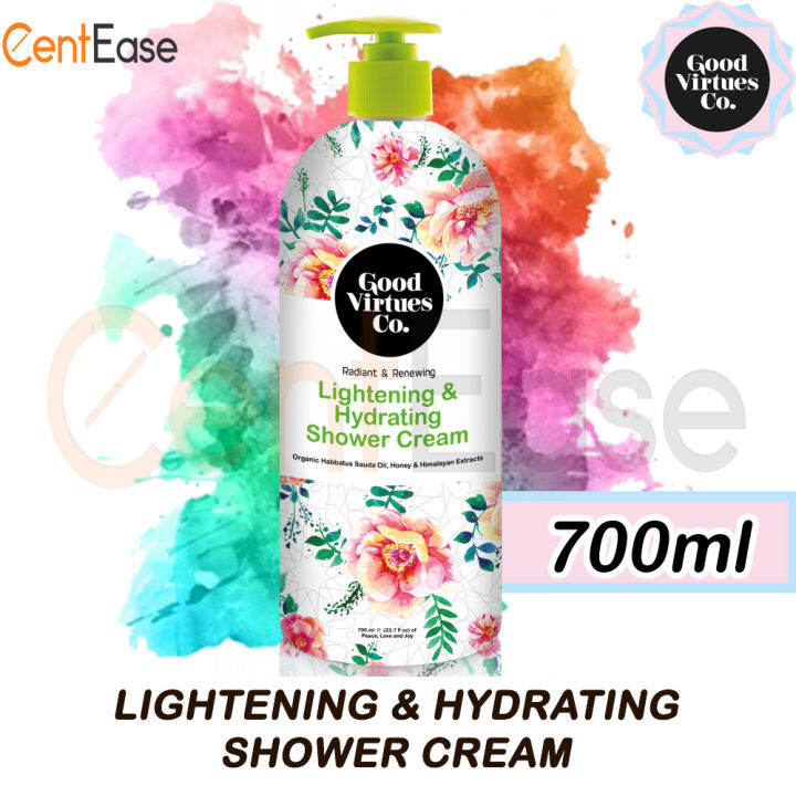 Good Virtues Co (GVC) Lightening & Hydrating Body Wash Shower Cream ...