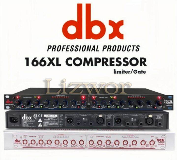 Dbx 166XL Stereo Compressor/Limiter Gate[tested before ship out