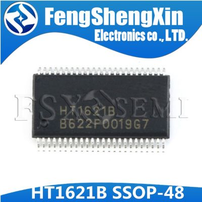 10pcs/lot HT1621B SSOP-48 HT1621 SSOP48 1621B SSOP RAM Mapping 32x4 LCD Controller for I/O MCU IC
