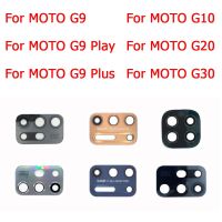 สำหรับ Motorola Moto G9บวก G10 G20หลัง G30กระจกกล้องถ่ายรูปฝาปิดเลนส์ด้านหลังพร้อมสติกเกอร์ Ahesive