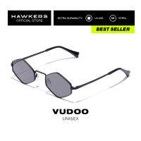 HAWKERS Black VUDOO Sunglasses for Men and Women. UV400 Protection. Official Product designed in Spain HVUD20BBM0