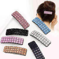 คลิปหนีบผม22ชิ้น BB พลอยเทียมสำหรับสุภาพสตรีเรียบง่ายเสียใหม่