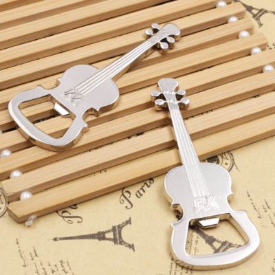 1PC Beer Opener Guitar Beer Bottle Can Opener Alloy Hangings Ring Keychain Tools Household Gifts Keychain Bottle Opener New