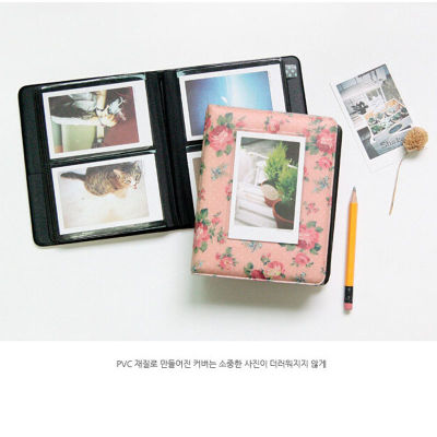 64 Pockets Book Album สำหรับ Fujifilm Instax Instant Mini 11 9 8 7S 70 25 50S 90 Mini Films 34นิ้วกระดาษภาพถ่าย