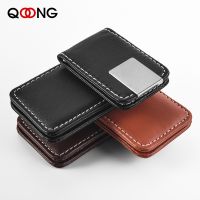 【CW】 Magnetic Money Clip Card Holder   Leather - Wallet Aliexpress