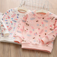 2021 Autumn Spring Fashion 2-4 5 6 7 8 9 10 Years ChildrenS Causual Pullover Tops O Neck Long Sleeve Kids Baby Girl Sweatshirts