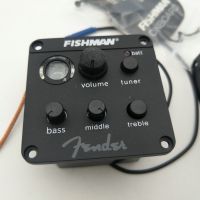 HR-(Ready Stock)FISHMAN ISYS 301 Model Guitar Preamp EQ Tuner Piezo Pickup Beat Guitar Parts Accessories New