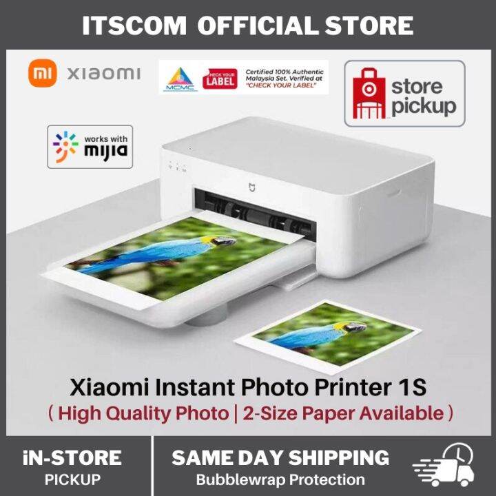 Xiaomi Instant Photo Printer 1S Set Highresolution image quality