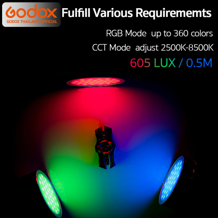 godox-led-r1-rgb-5w-2500-8500k-1800mah-รับประกันศูนย์-godox-thailand-3ปี