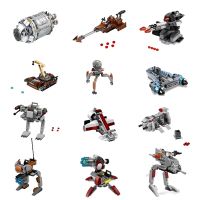 Dropship Swamp Speeder Soldier Clone Walker Battles Battle Pack Building Blocks Mini Action Figure Toys