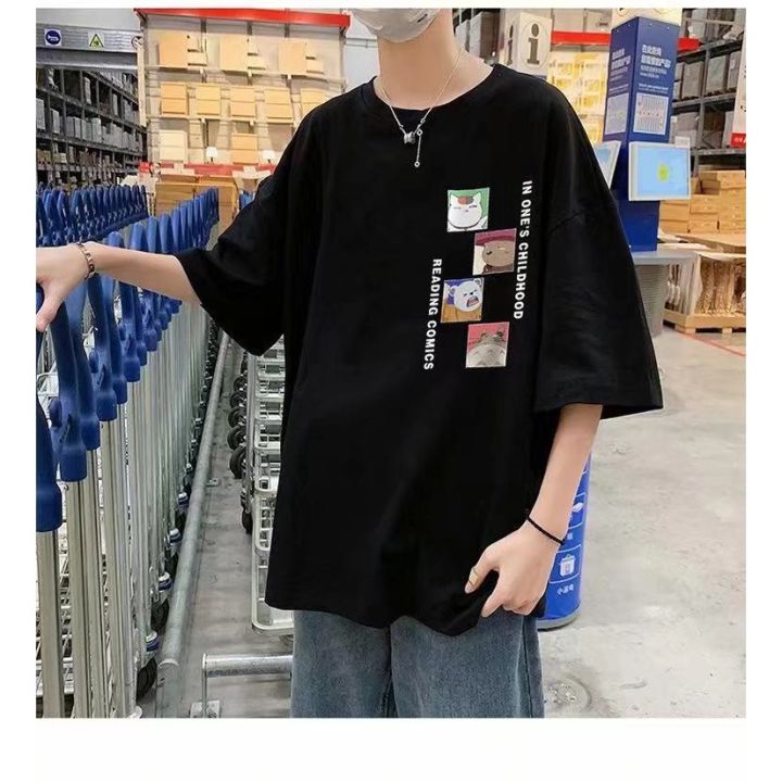 dsl001-เสื้อยืดผู้ชาย-พร้อมส่ง-เสื้อทีเชิร์ตเสื้อยืดคอกลมแฟชั่น-เสื้อผู้ชายเท่ๆ-เสื้อผู้ชายวัยรุ่น