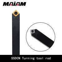 CNC tool bar เครื่องมือกลึงภายนอก 45 องศา SSDCN1212 SSDCN1616 SSDCN2020 H09 K09 K12 M12 เครื่องมือกลึงเครื่องมือสําหรับ SCMT Insert