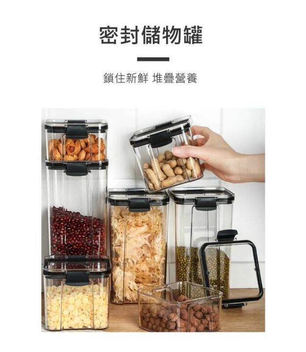 Trend Clear Food Storage Box,Food Storage Container With Lid, Clear