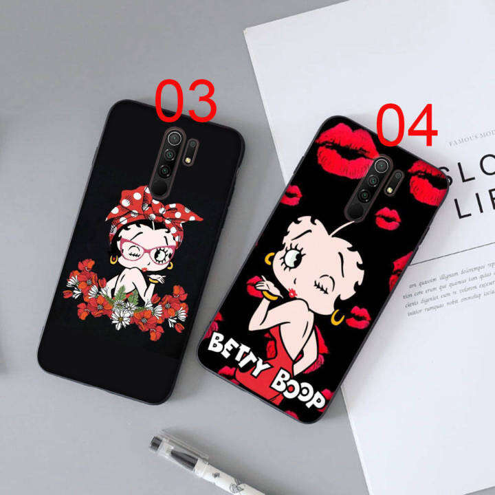 betty-boop-อ่อนนุ่ม-ซิลิโคน-เคสโทรศัพท์-หรับ-iphone-xr-7-6s-6-11-5s-xs-5-8-se-max-plus-x-pro-black-ปก