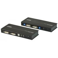 ATEN DVI DUAL VIEW KVM EXTENDER   รุ่น CE604  คอนโซลระยะไกลได้ไกลถึง 60 เมตร.