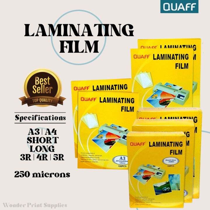 WPS LAMINATING FILM 250 Microns Lazada PH