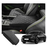 hot【DT】 LFOTPP Car Armrest Cover for EV6 2022 2023 Central Interior Accessories