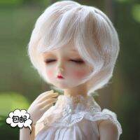 ตุ๊กตา Bjd 3คะแนน Sd วิกผม1/4ชายผมเด็ก6คะแนนลิลลี่สีฟ้าสีขาวไมโครสั้นผมผ้าไหมอุณหภูมิสูงสั้นพบสินค้า