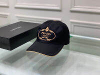 (High end packaging) 2023 P familys new baseball cap, gold wire embroidery, cotton lining, perfect workmanship, excellent quality