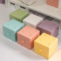 Exquisite Drawer Storage Box Square Stackable Drawer Case for Cosmetics Stationary Clothes Jewelry Small Crafts Container