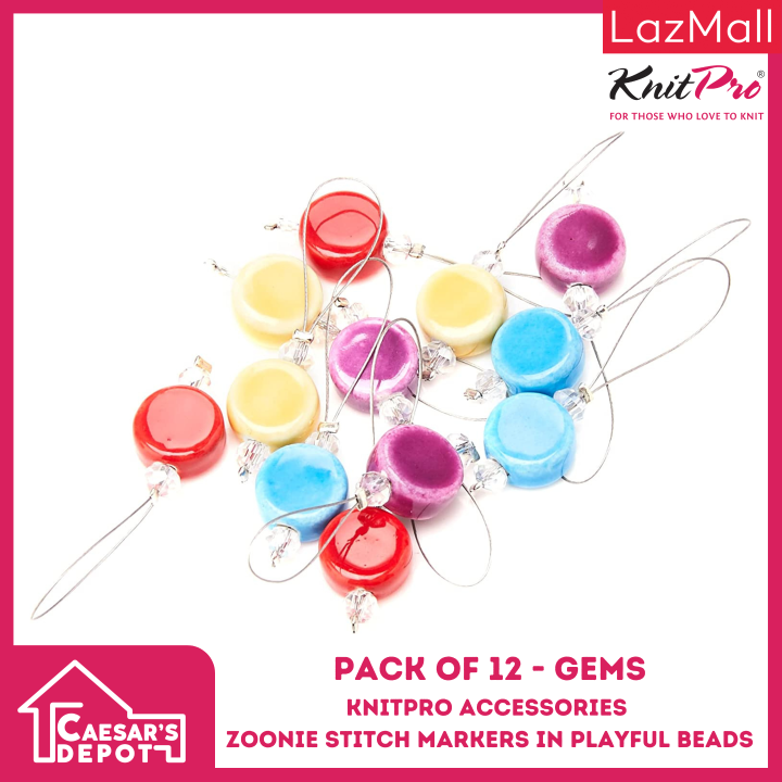 KnitPro Accessories Zooni Stitch Markers in Playful Beads Lazada PH